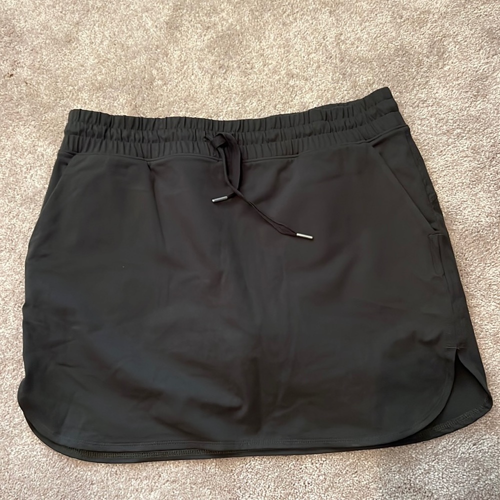 Dark Green Skort
